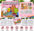 Cozy Friends – Cute & Comfy Colouring Book