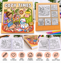 Cozy Times – Cute & Easy Colouring Book