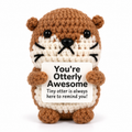 Positive Otterly Crochet Gift