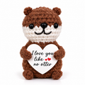 Positive No Otter Crochet Gift