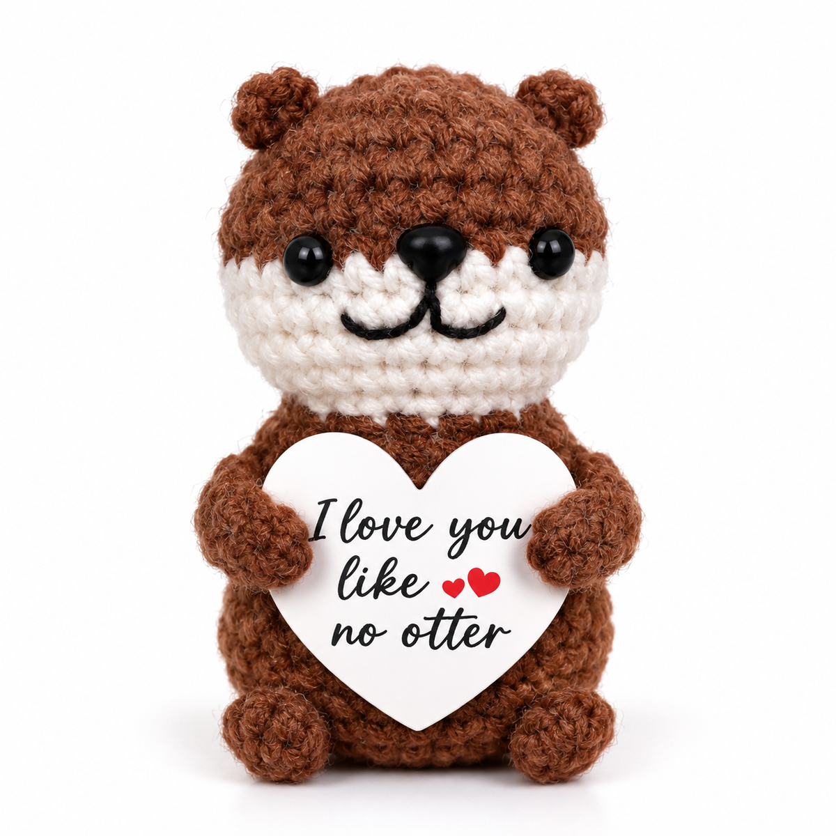 Positive No Otter Crochet Gift