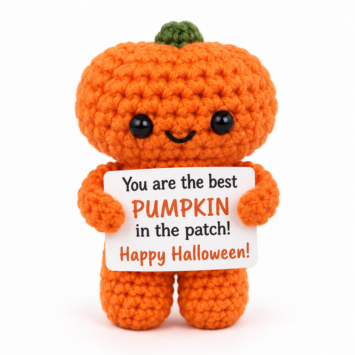 Positive Pumpkins Crochet Gift