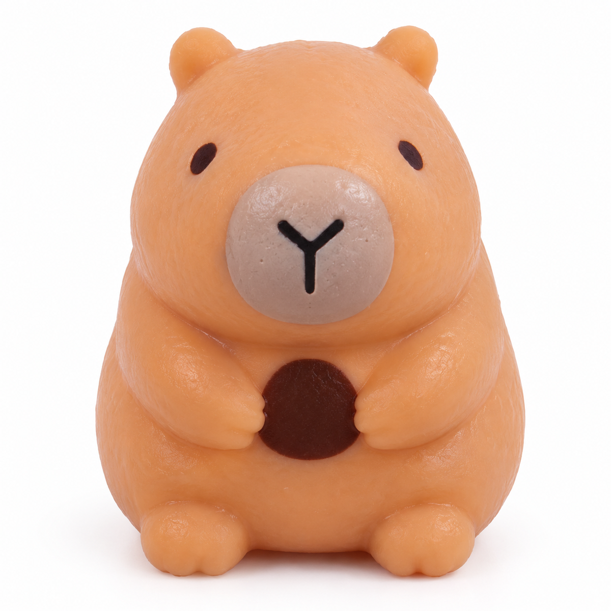 Squishy Capybara 7 × 5cm – Soft Sensory Fidget Toy