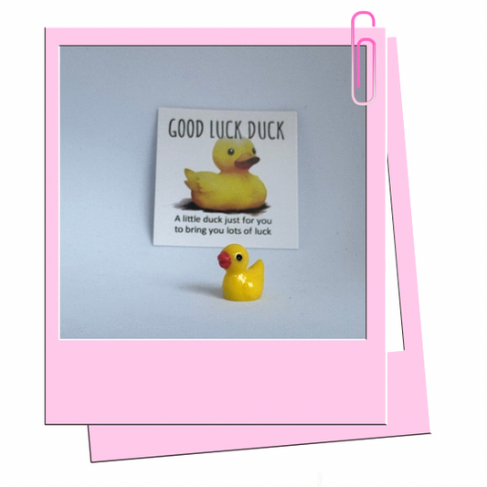 Yellow good luck duck