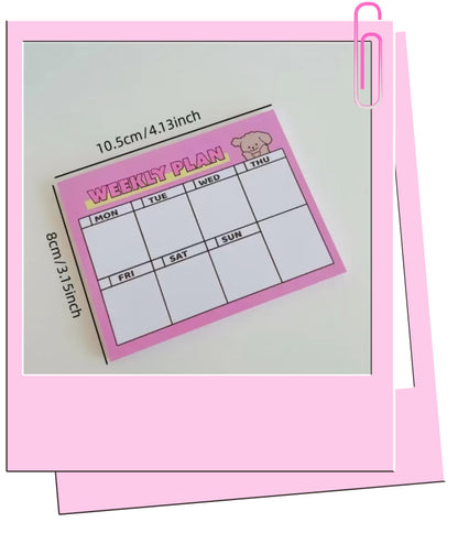 Mini planner