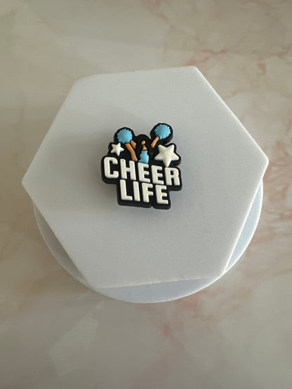 Cheerleading croc charms A