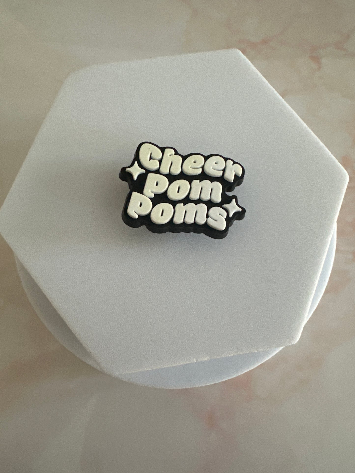 Cheerleading croc charms A