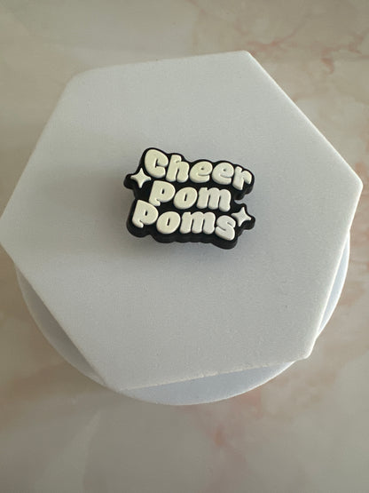 Cheerleading croc charms A