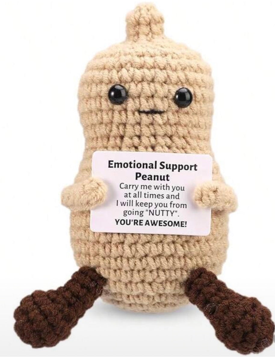 Positive Peanut Crochet Gift