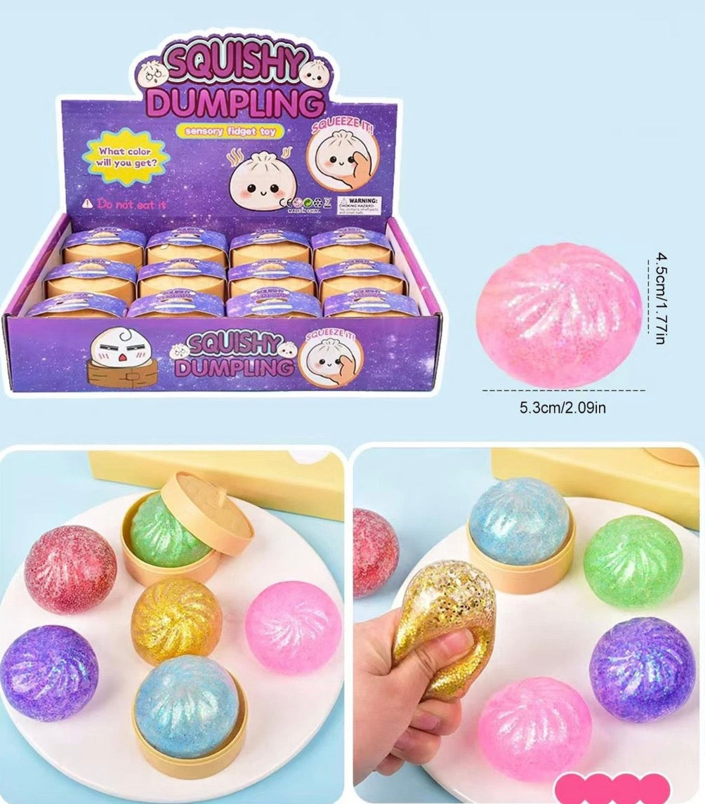Mini glitter dumplings 5.5cm
