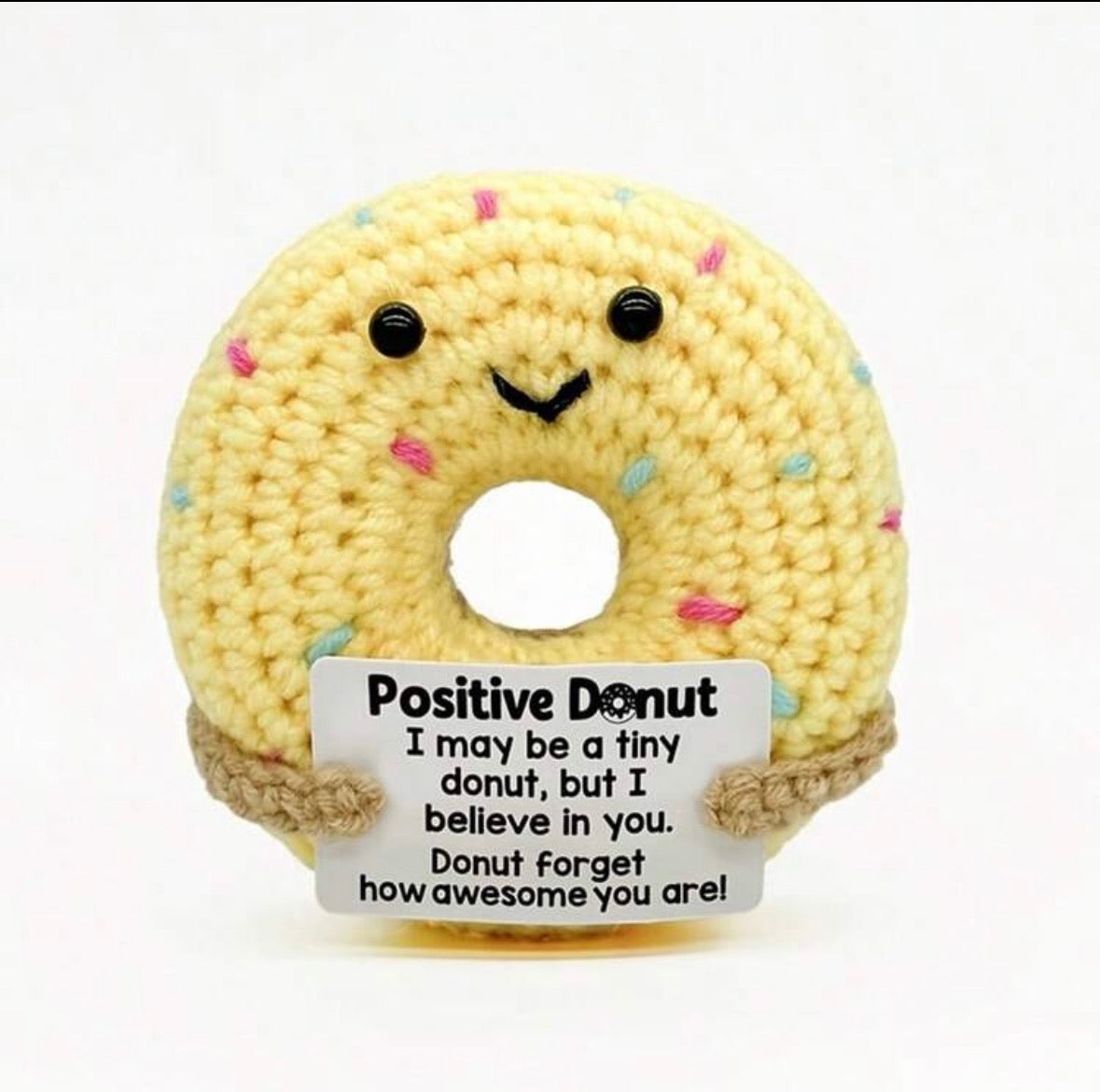 Positive Yellow Donut