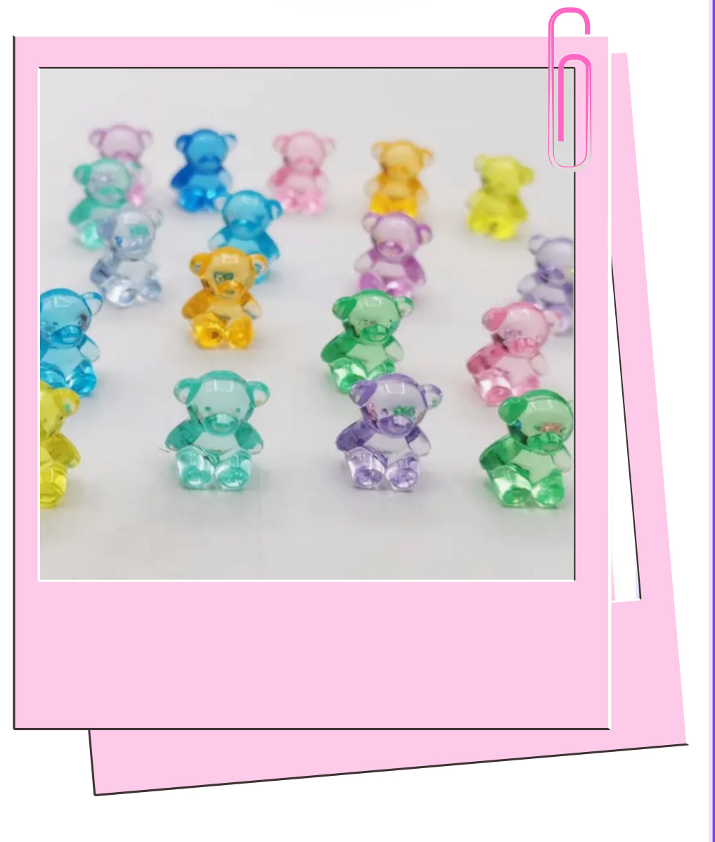 Mini Crystal Bears