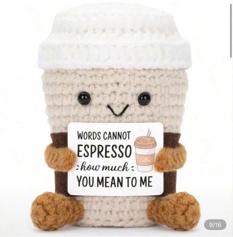 Crochet Positive Espresso