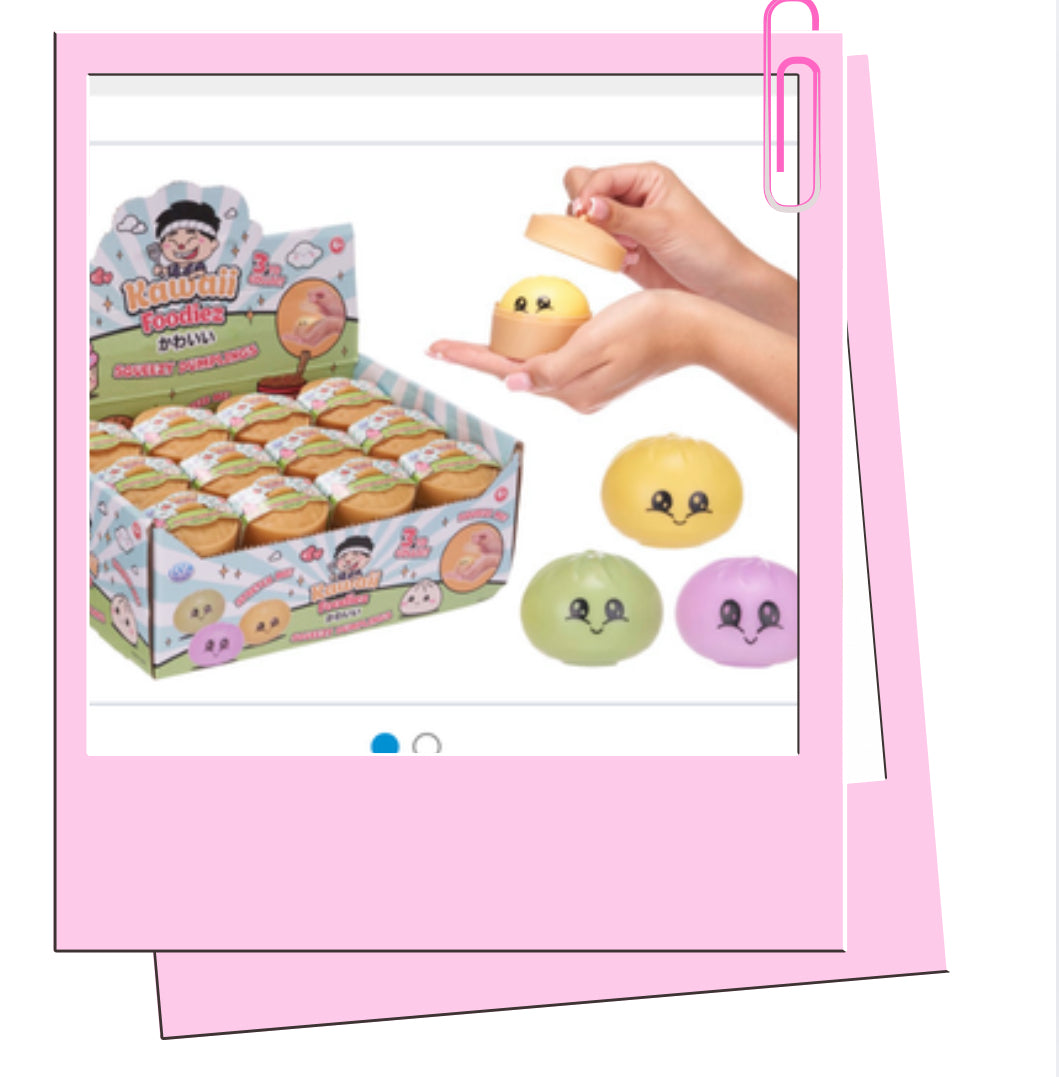 SQUEEZY DUMPLING 5.5CM KAWAII