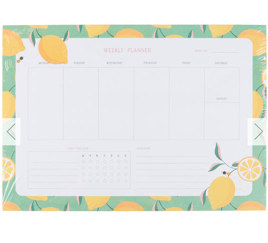 Weekly Lemon Planner