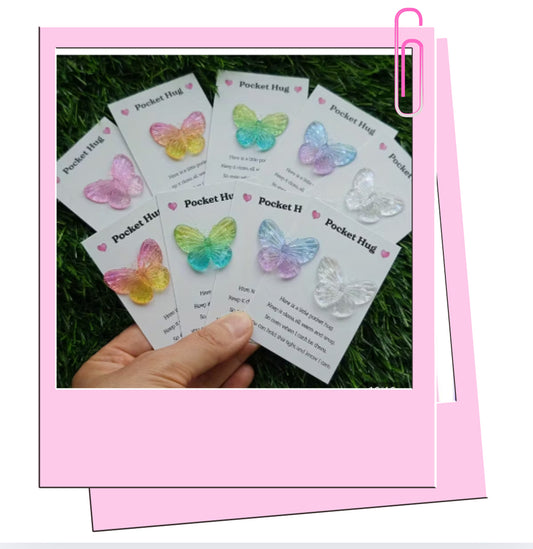 Butterfly pocket hugs