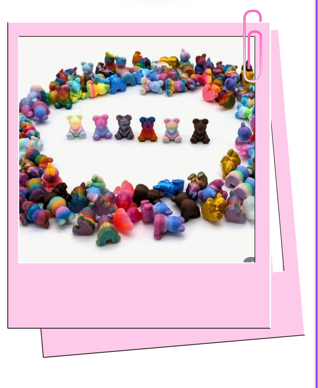 3D mini bears