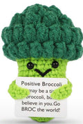 Positive Broccoli Crochet Gift