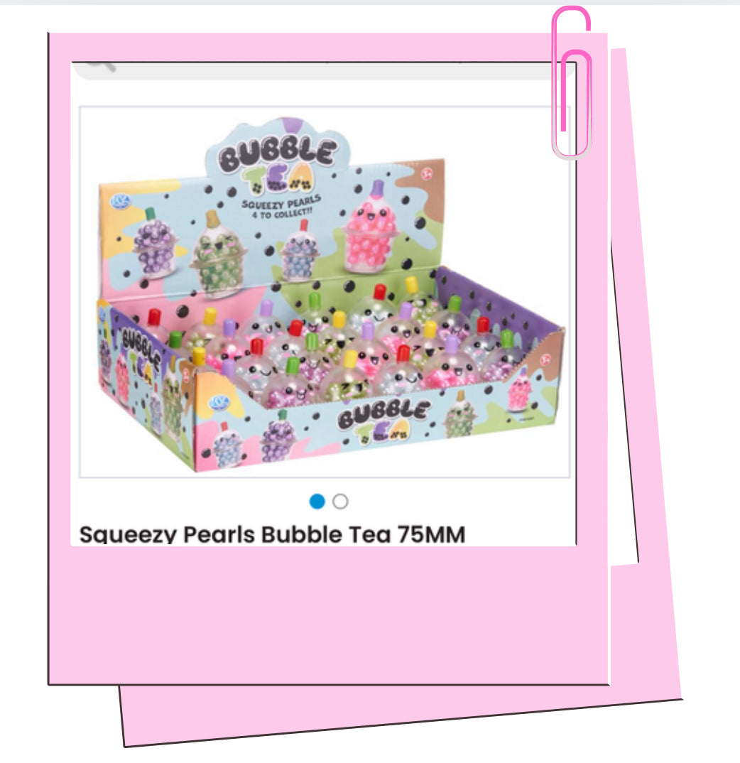 Squeezy Pearls Bubble Tea 75MM