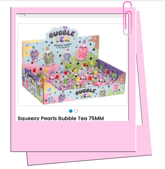 Squeezy Pearls Bubble Tea 75MM