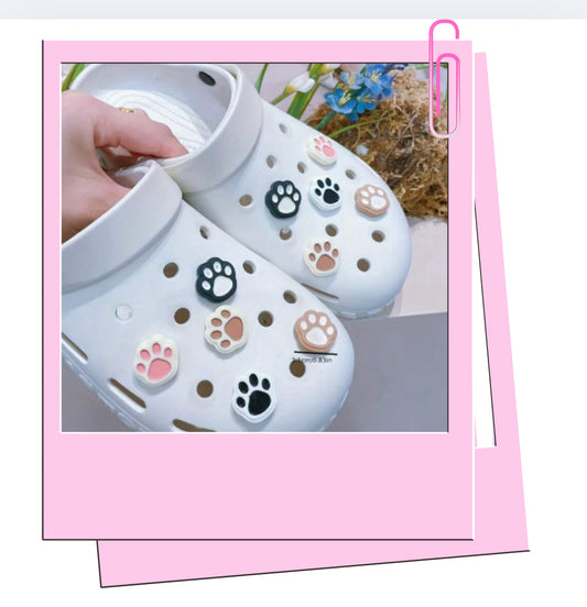 Paw croc charm