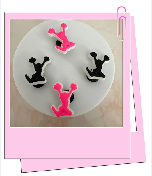 Cheer croc charms D