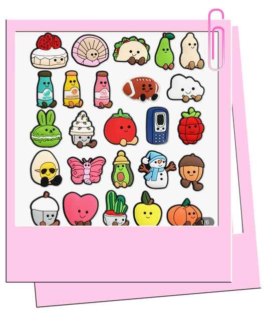Cute things croc charms