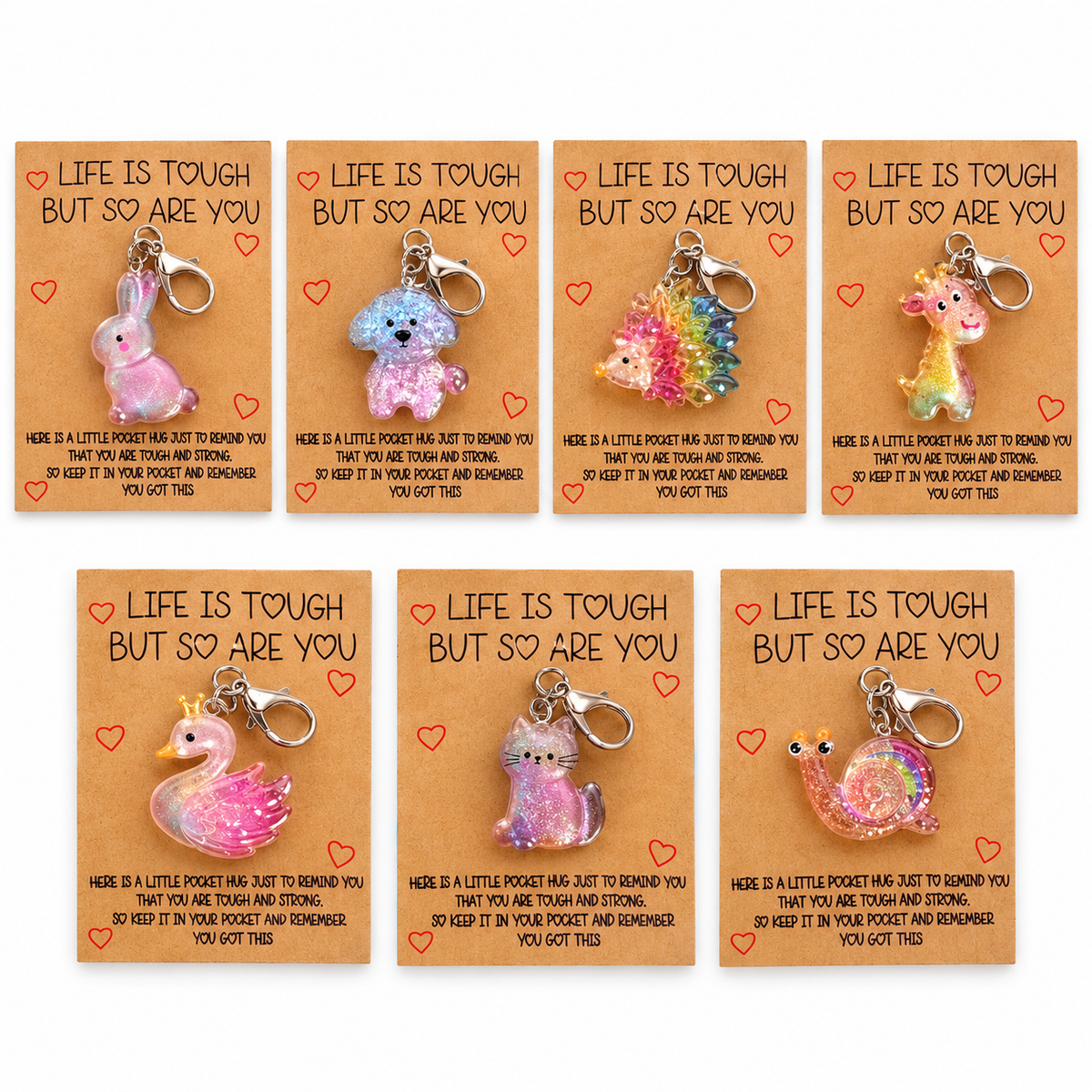 Animal Charm Pocket Hug – Choose Your Animal