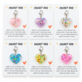 Heart Charm Pocket Hug – Colourful Little Love Gift