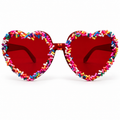 Red Heart Sunglasses – Cute Party Shades for Kids & Adults