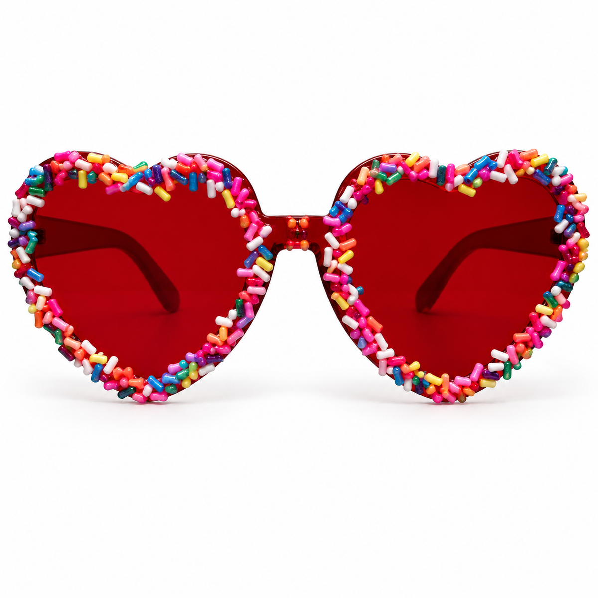 Red Heart Sunglasses – Cute Party Shades for Kids & Adults