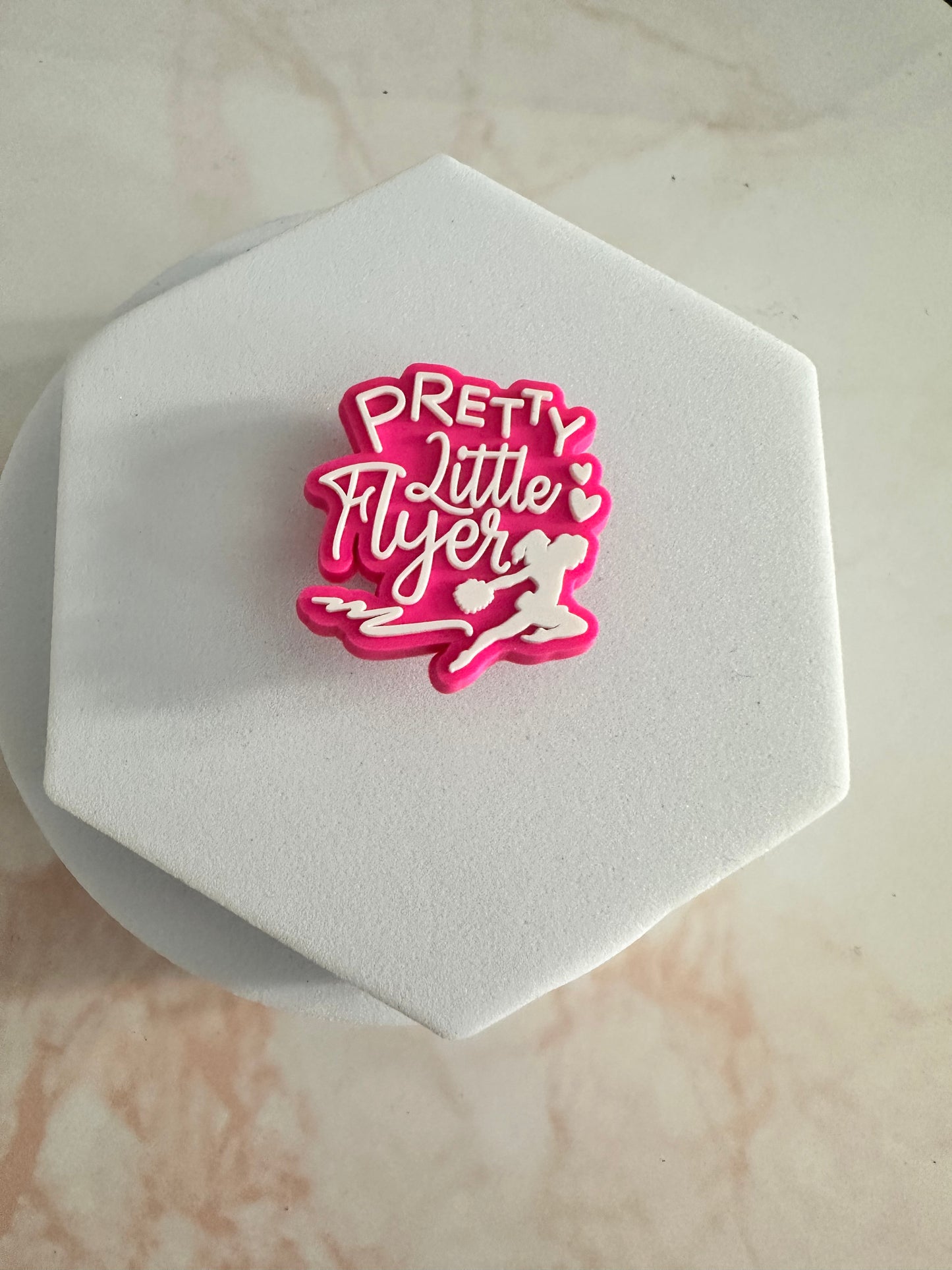 Cheer croc charms B