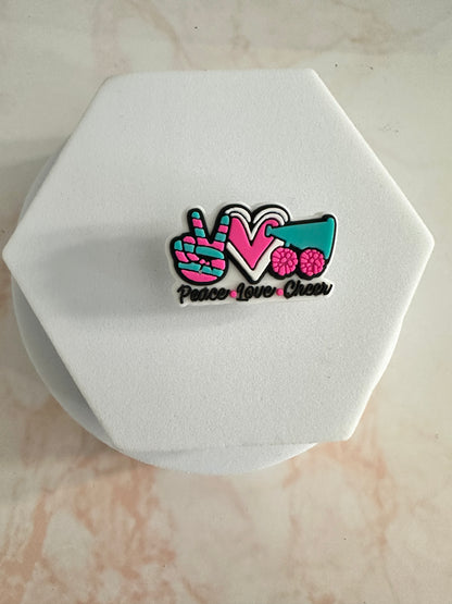 Cheer croc charms B