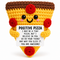 Positive Pizza Crochet Gift