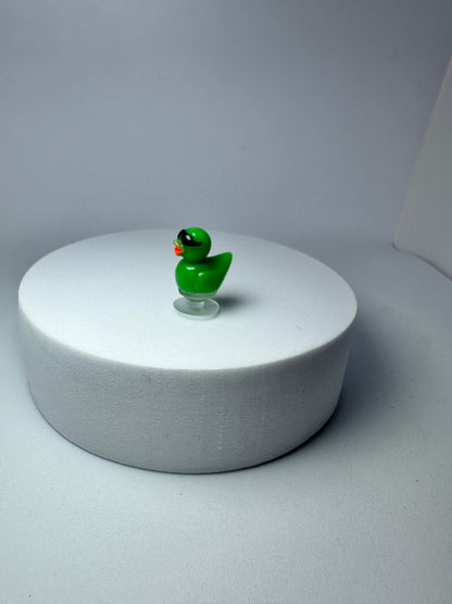 Cool duck croc charm