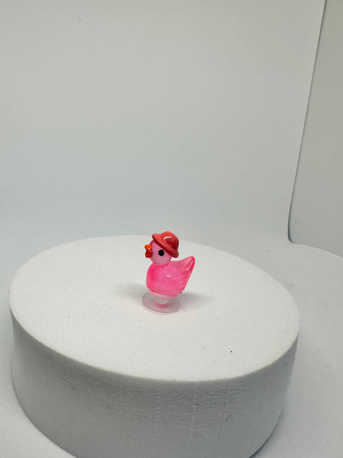 Glow ducks with hats croc charms