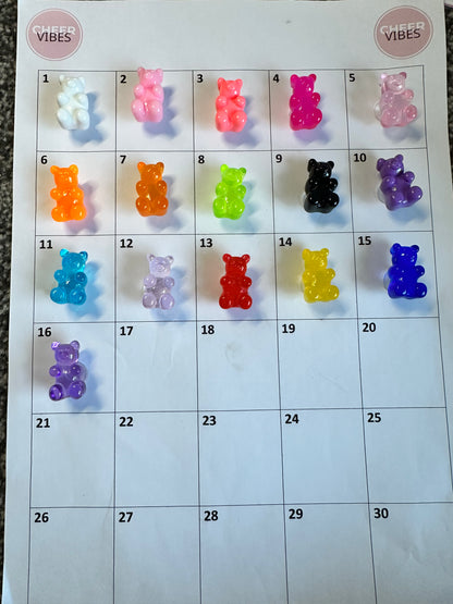 Big Gummy Bear croc charm