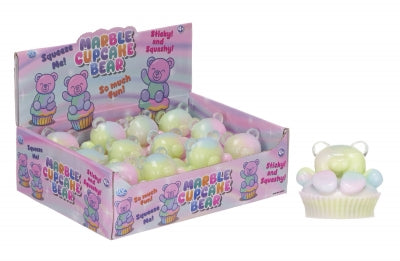 MARBLE CUPCAKE BEAR 5.5CM