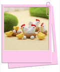Hen and baby chicks