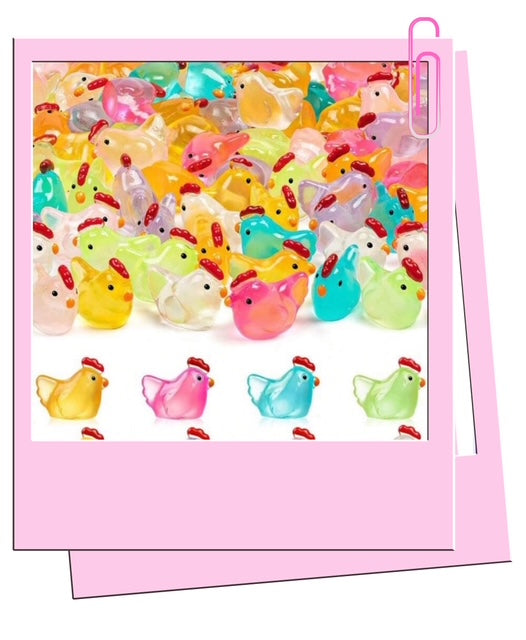 Glow chickens