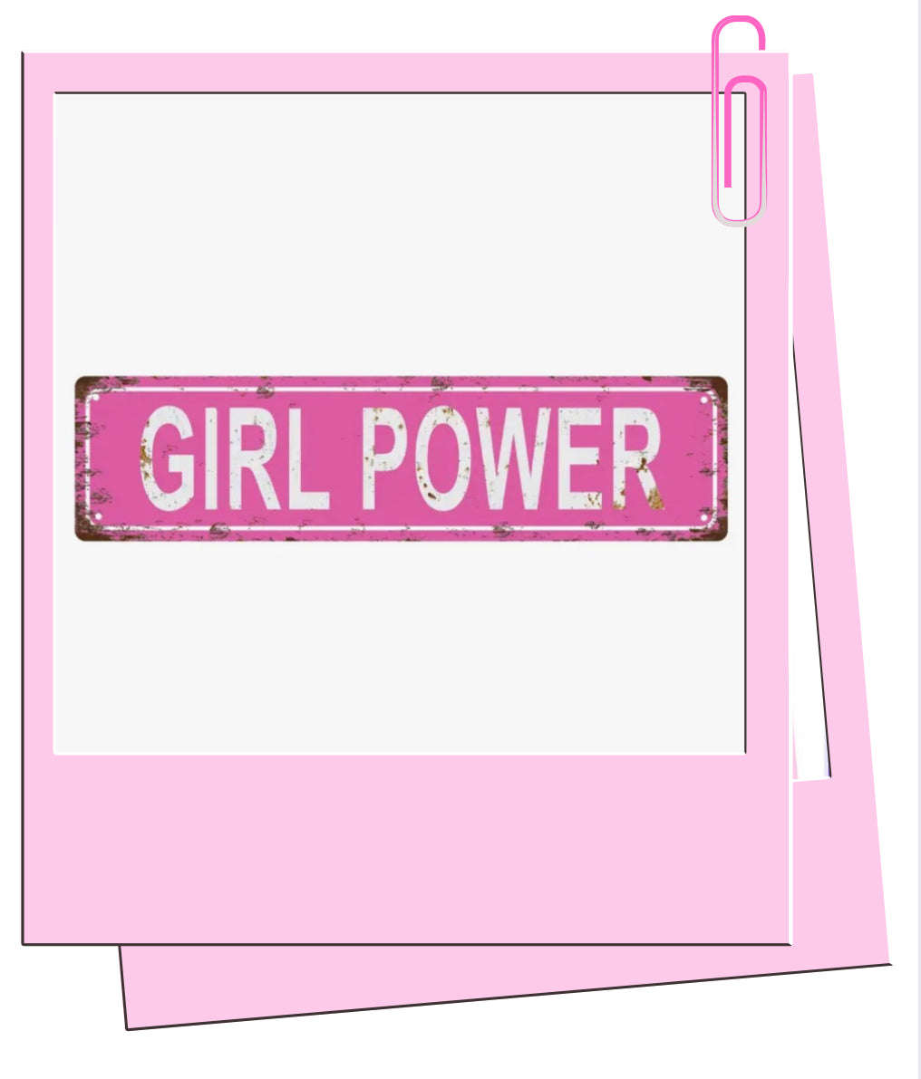 Girl Power sign