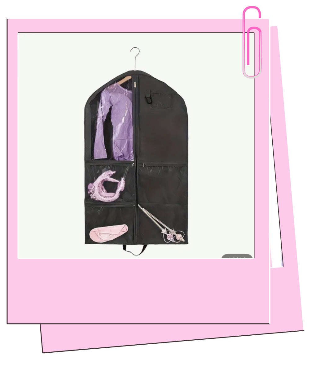 Black Uniform Storage Bag