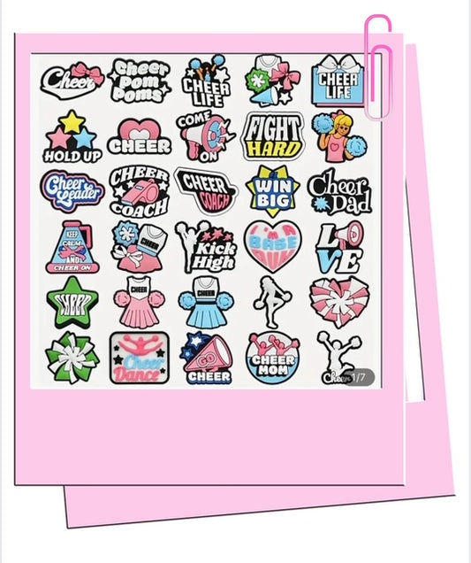 Cheer croc charms C