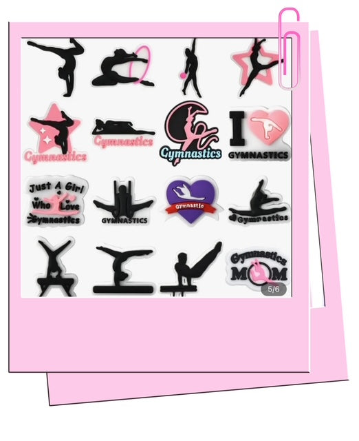 Gymnastics croc charm C