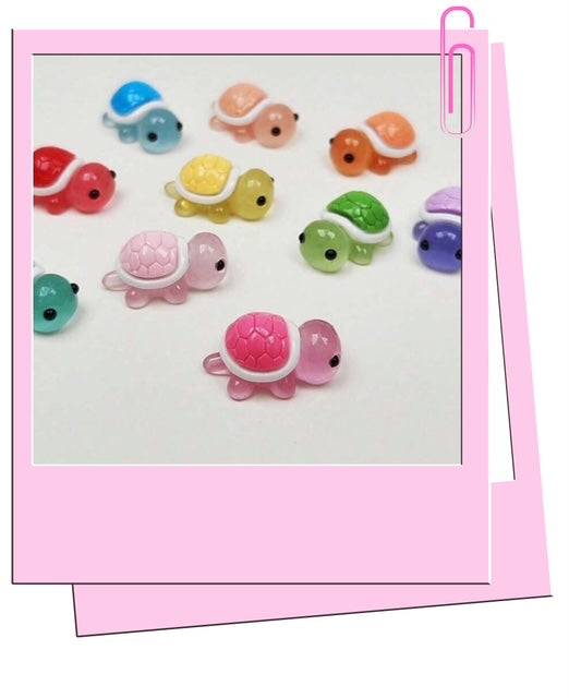 Colourful turtles
