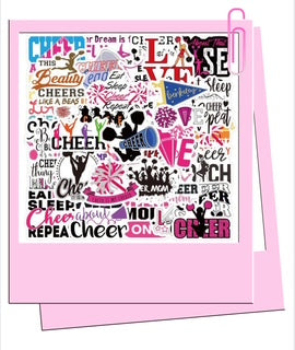Cheer stickers B