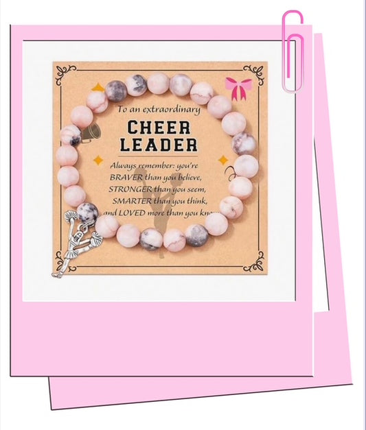 Cheerleader bracelet