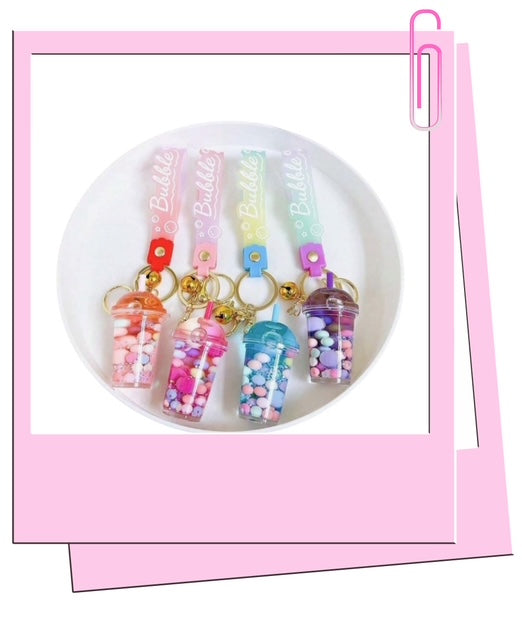 Bubble Tea Keyring