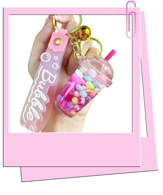 Bubble Tea Keyring