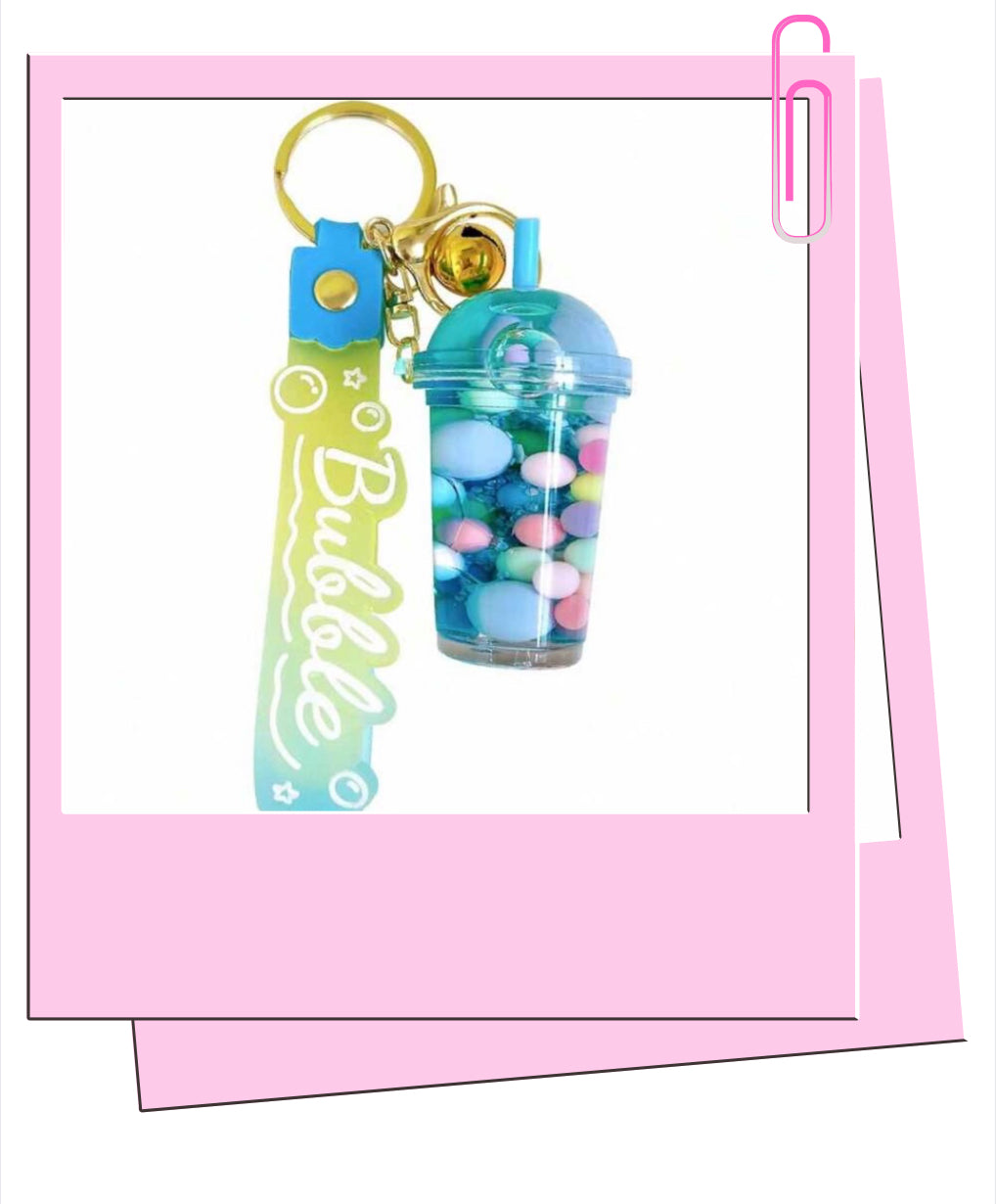 Bubble Tea Keyring